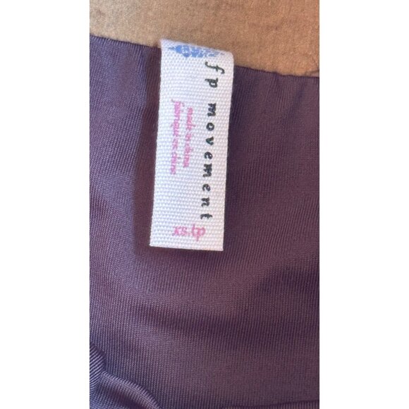 Free People Movement Womens Olive Green XS High-Waisted Elastic Shorts - Picture 5 of 8